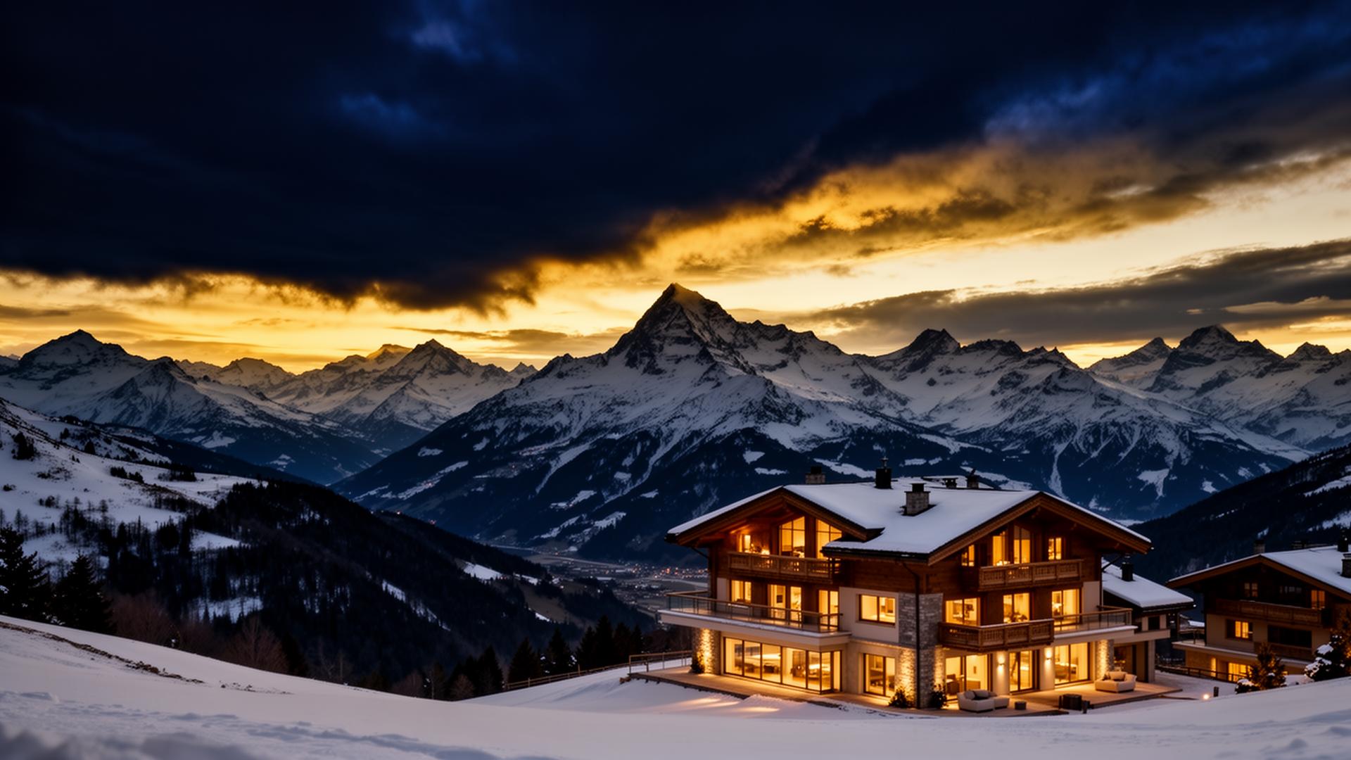 Panorama alpin de Suisse Romande